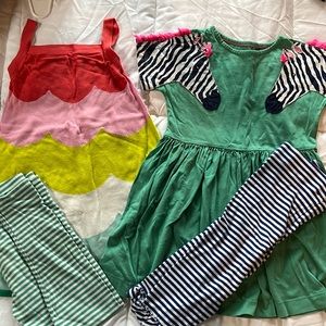Mini Boden 5/6/7 dresses & Leggings